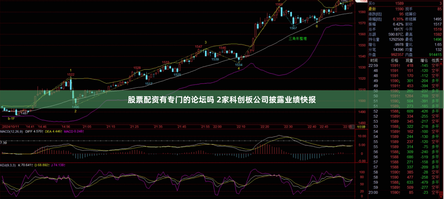 股票配资有专门的论坛吗 2家科创板公司披露业绩快报